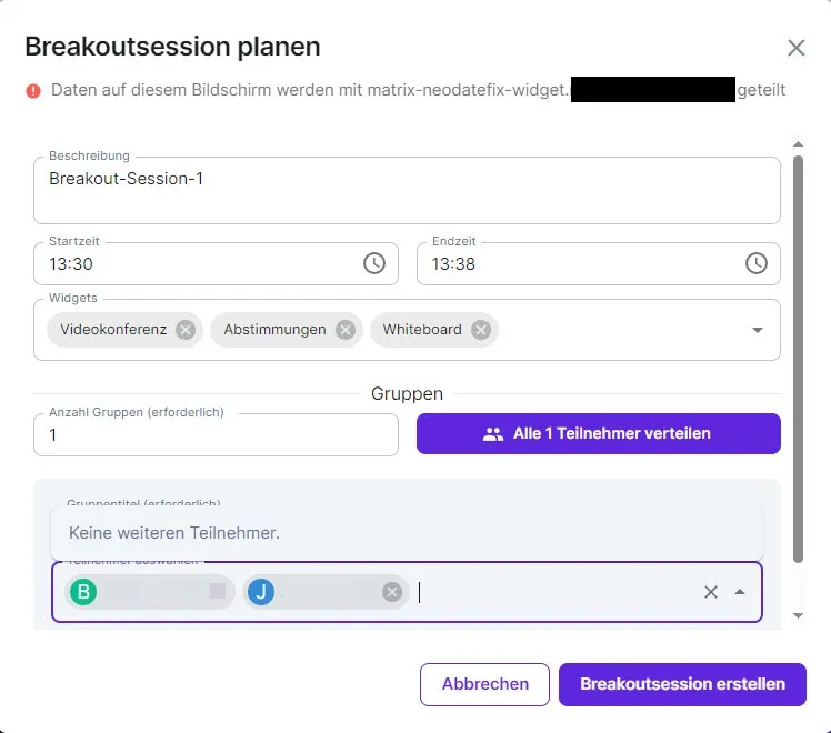 Breakoutsession-erstellen