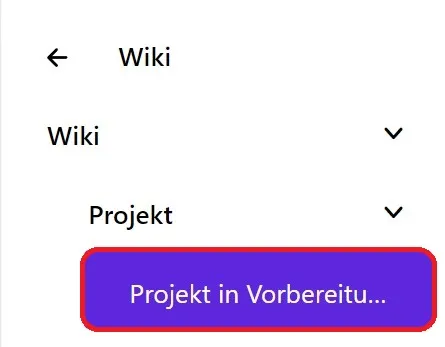 Wiki-Seitenstruktur