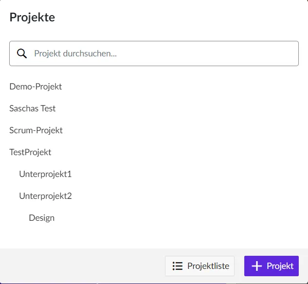 Projektstruktur