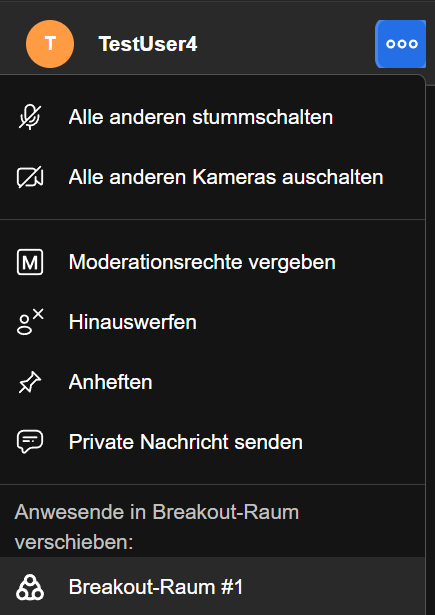 Breakout Raum